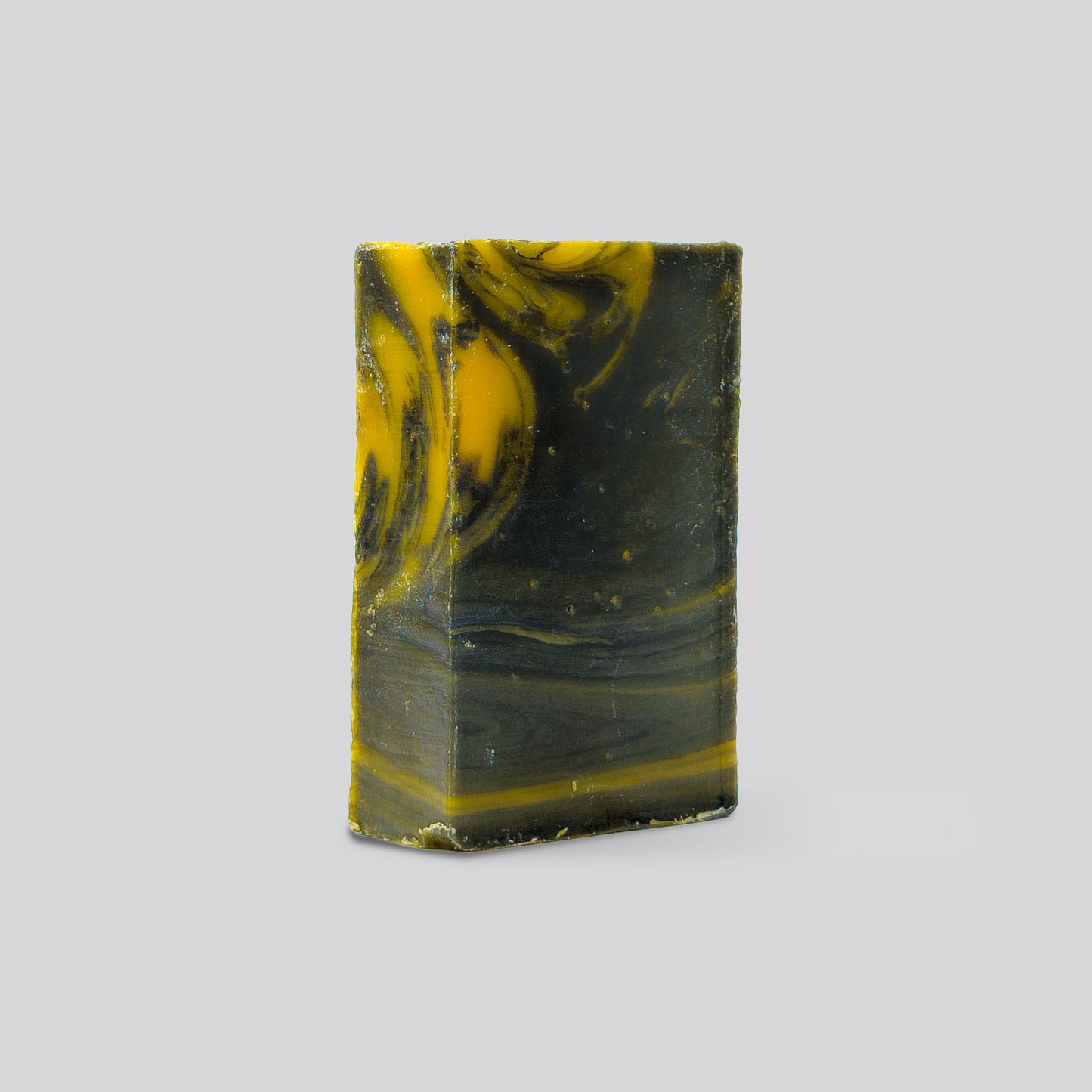 Satan's Asshole unwrapped bar — natural ingredients visible, no wrapper